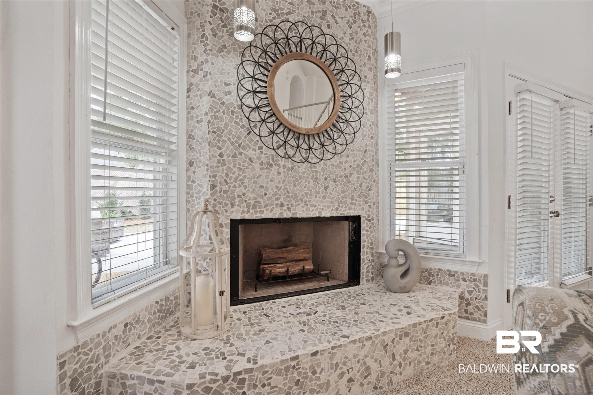 110 Chestnut Ridge Fairhope, AL 36532 - Photo 9 of 37 Stone Fireplace