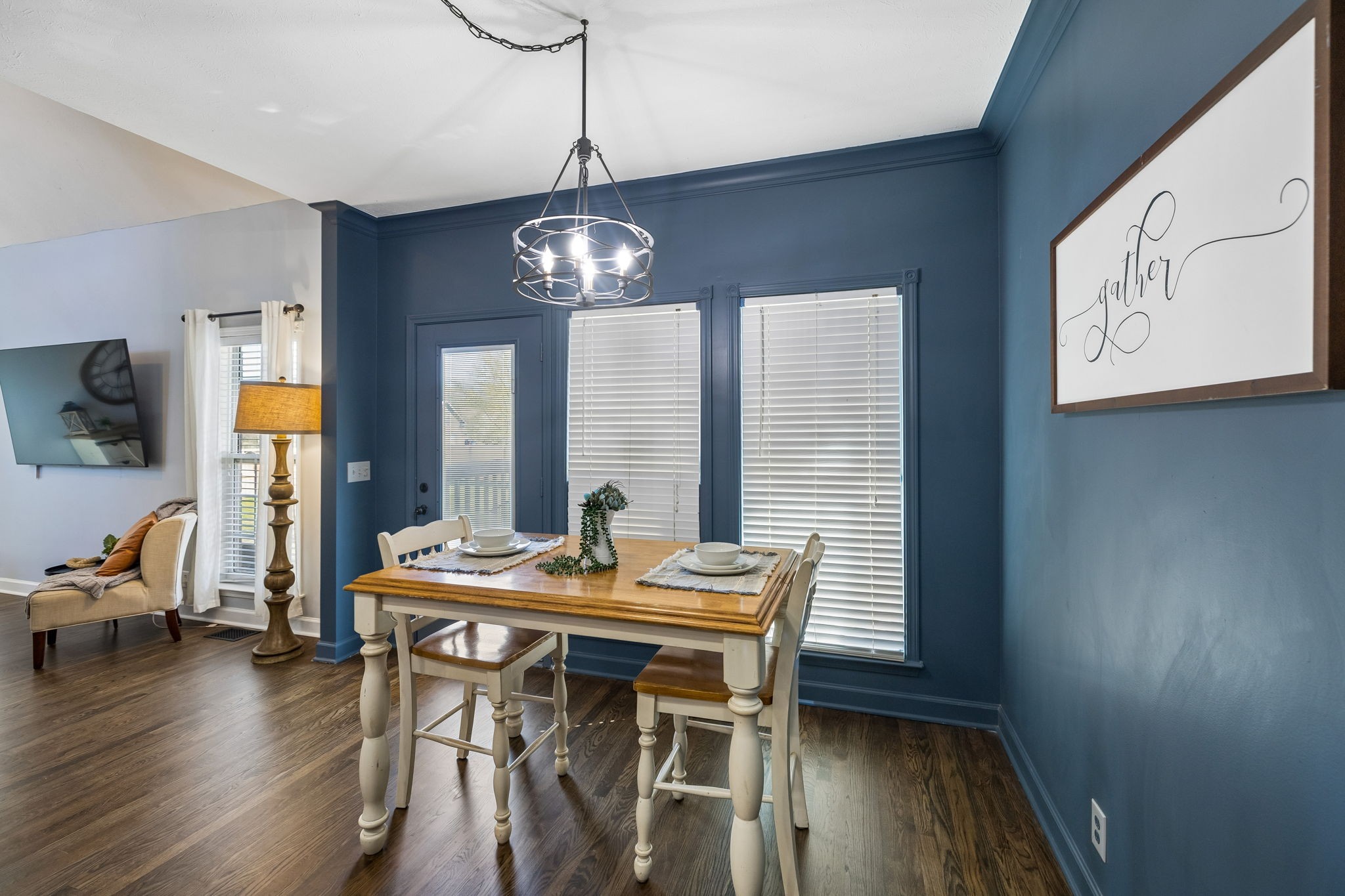 3918 Rowland Road Murfreesboro, TN 37128 - Photo 15 of 50 a view of a dining room with furniture window and wooden floor