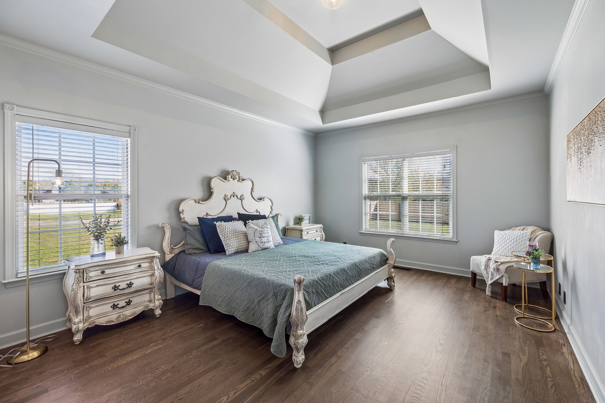 3918 Rowland Road Murfreesboro, TN 37128 - Photo 17 of 50 a bedroom with a bed and a chair