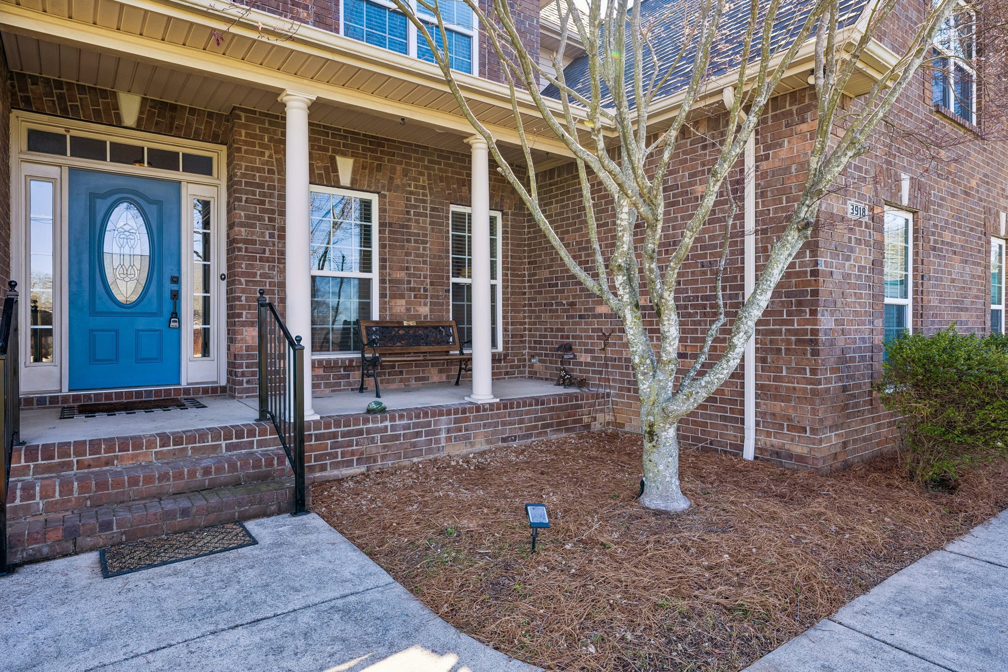 3918 Rowland Road Murfreesboro, TN 37128 - Photo 3 of 50 a view of a house with a door and wooden walls