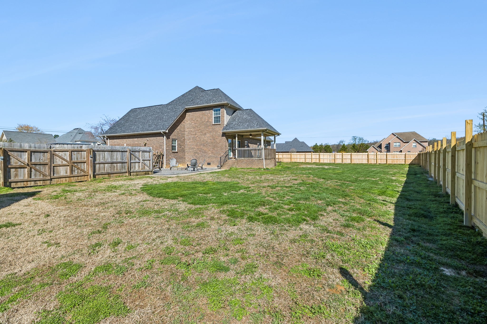 3918 Rowland Road Murfreesboro, TN 37128 - Photo 40 of 50 a view of a house with a yard and sitting area