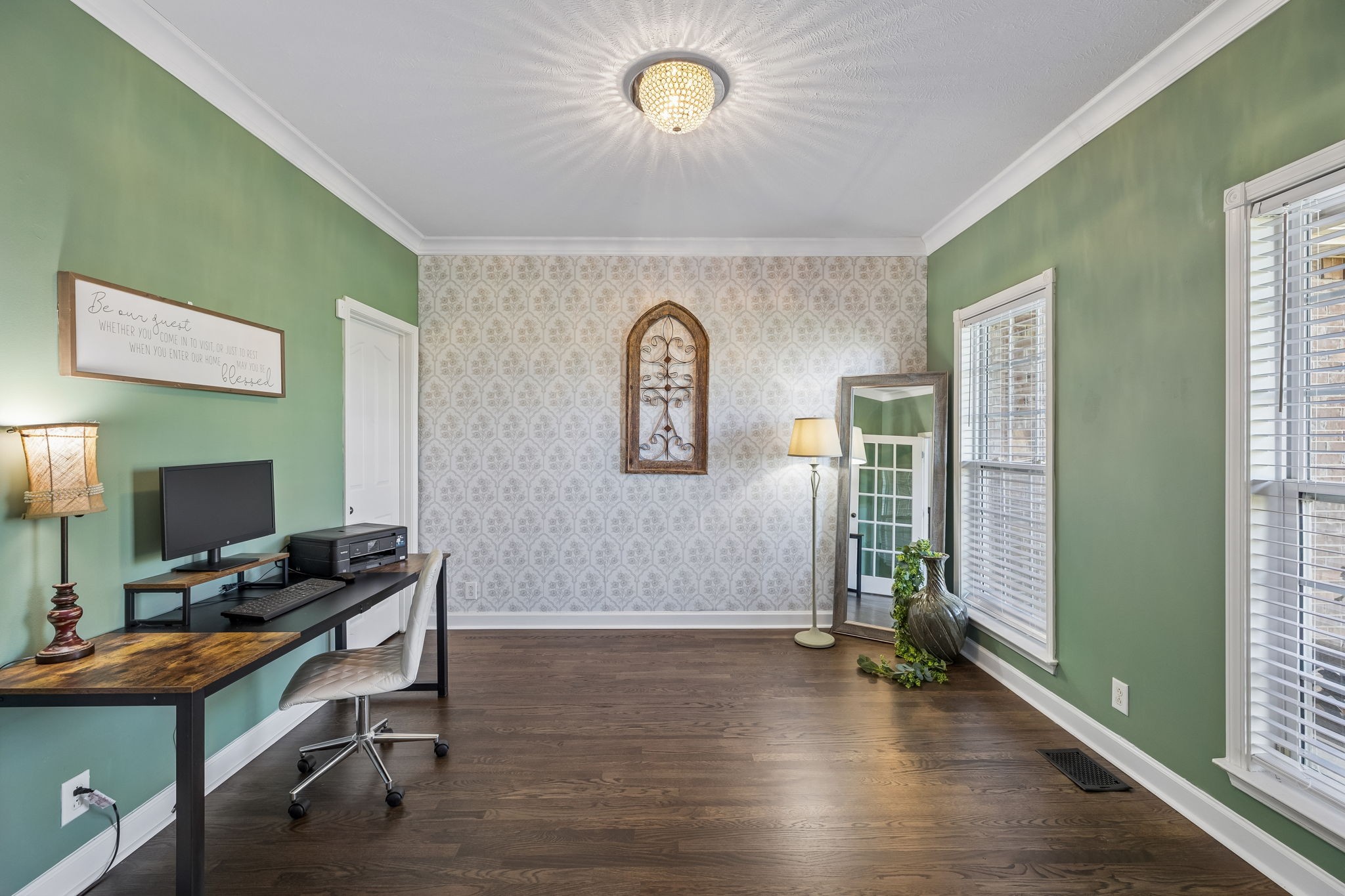 3918 Rowland Road Murfreesboro, TN 37128 - Photo 47 of 50 a view of a workspace with furniture and a window