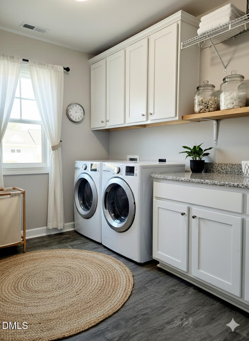 255 Kenbridge Lane Princeton, NC 27569 - Photo 43 of 98 a utility room with sink dryer and washer