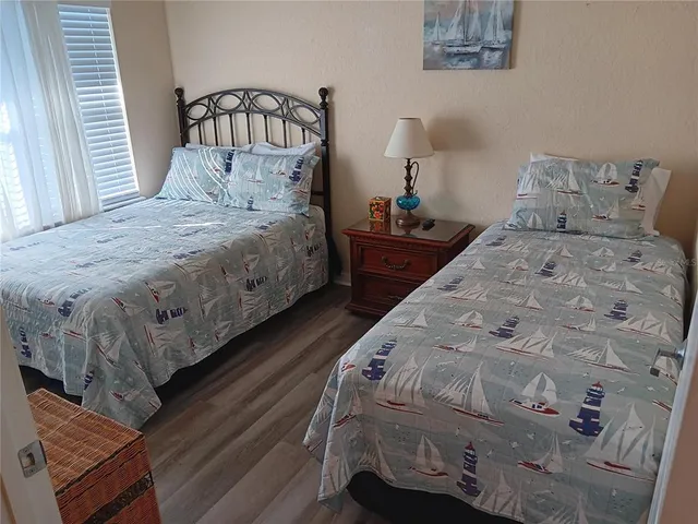 a view of a refrigerator and window