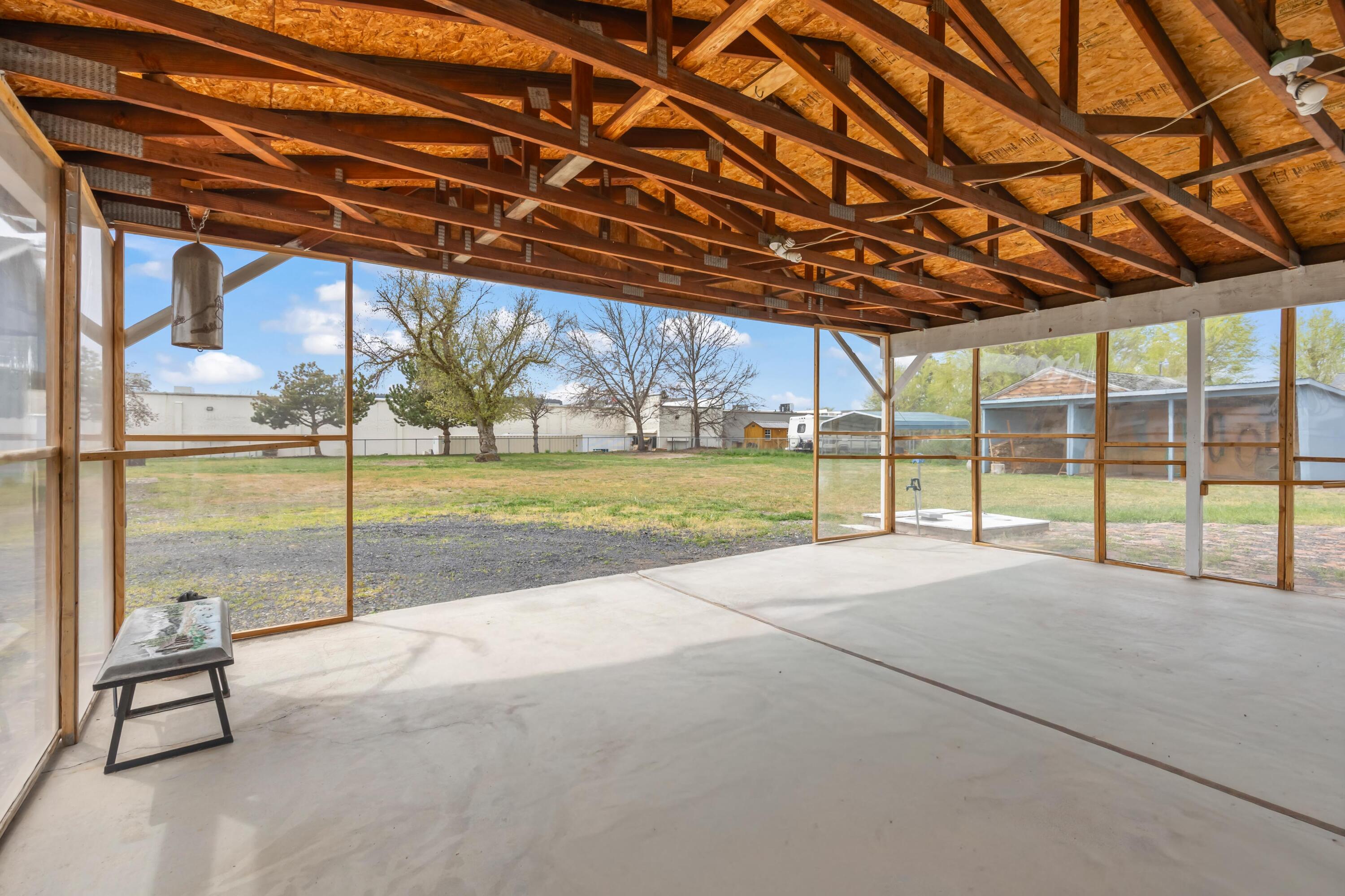 2010 Northeast Laughlin Road Prineville, OR 97754 - Photo 22 of 39 a view of a backyard of a house