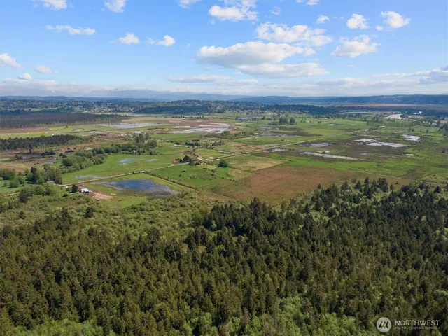 a view of an ocean and a mountain