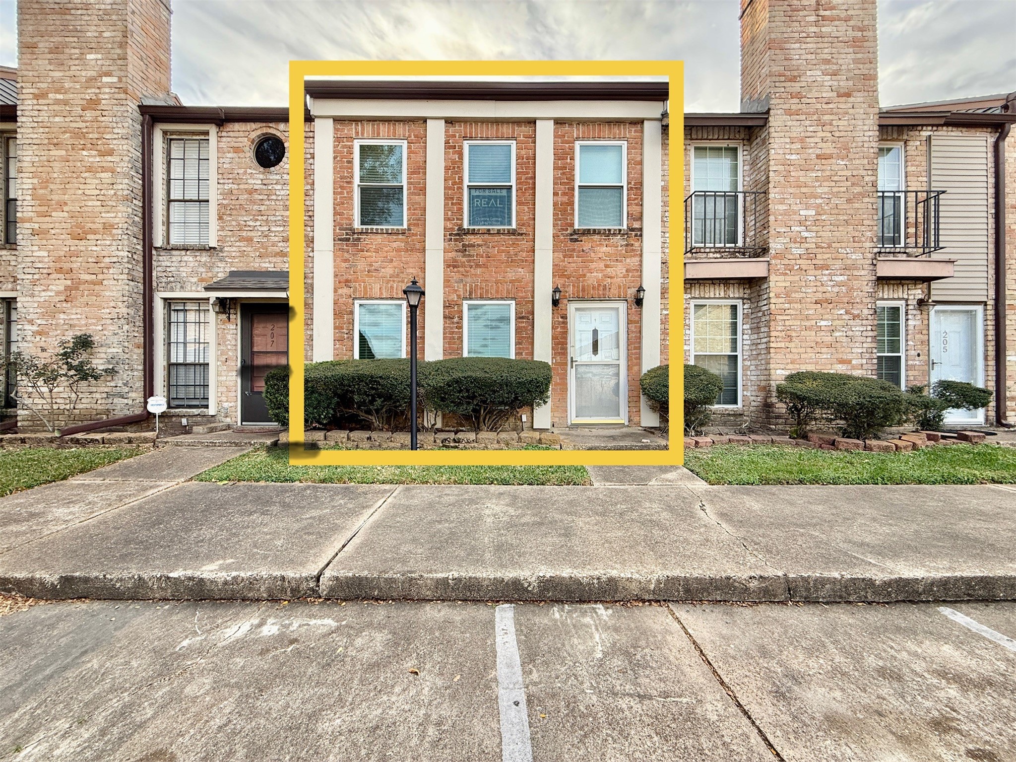 a front view of a house with swimming pool
