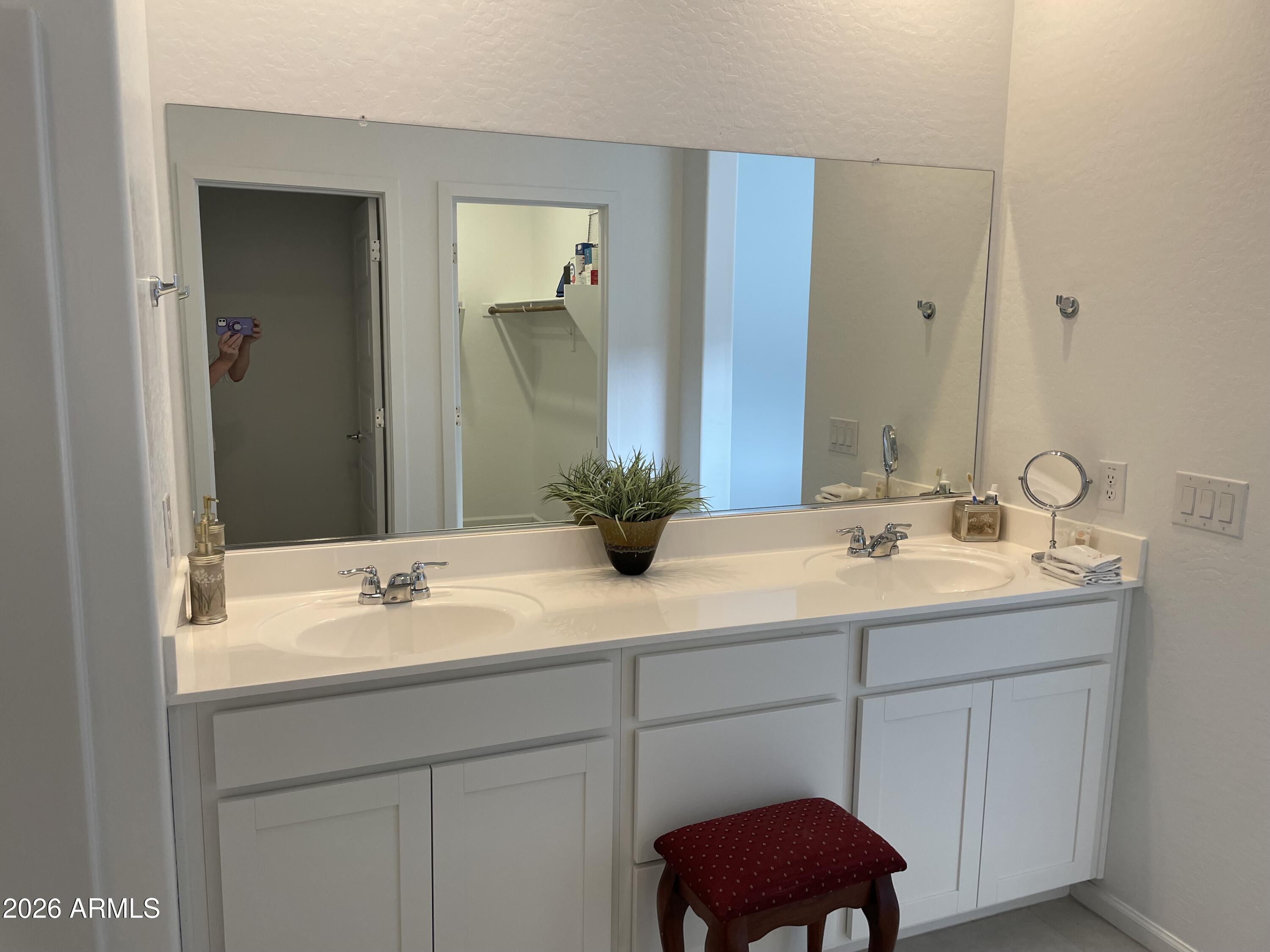 3009 East Riding Boot Way San Tan Valley, AZ 85140 - Photo 11 of 21 a bathroom with a sink and a mirror