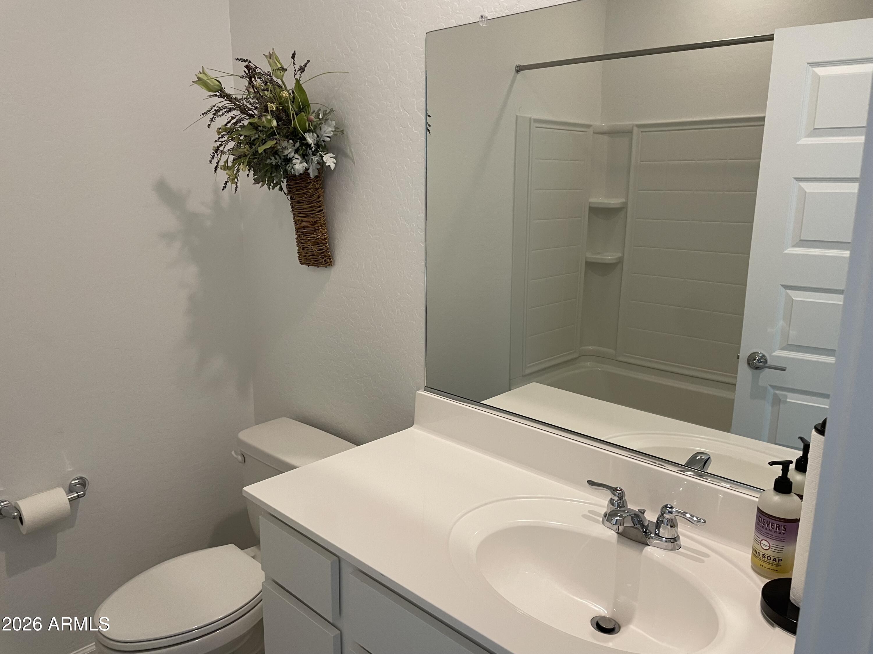 3009 East Riding Boot Way San Tan Valley, AZ 85140 - Photo 16 of 21 a bathroom with a sink toilet and shower