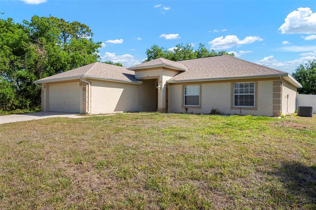 3590 Lookout Lane North Port, FL 34288 - Photo 1 of 1 a view of a house with a yard