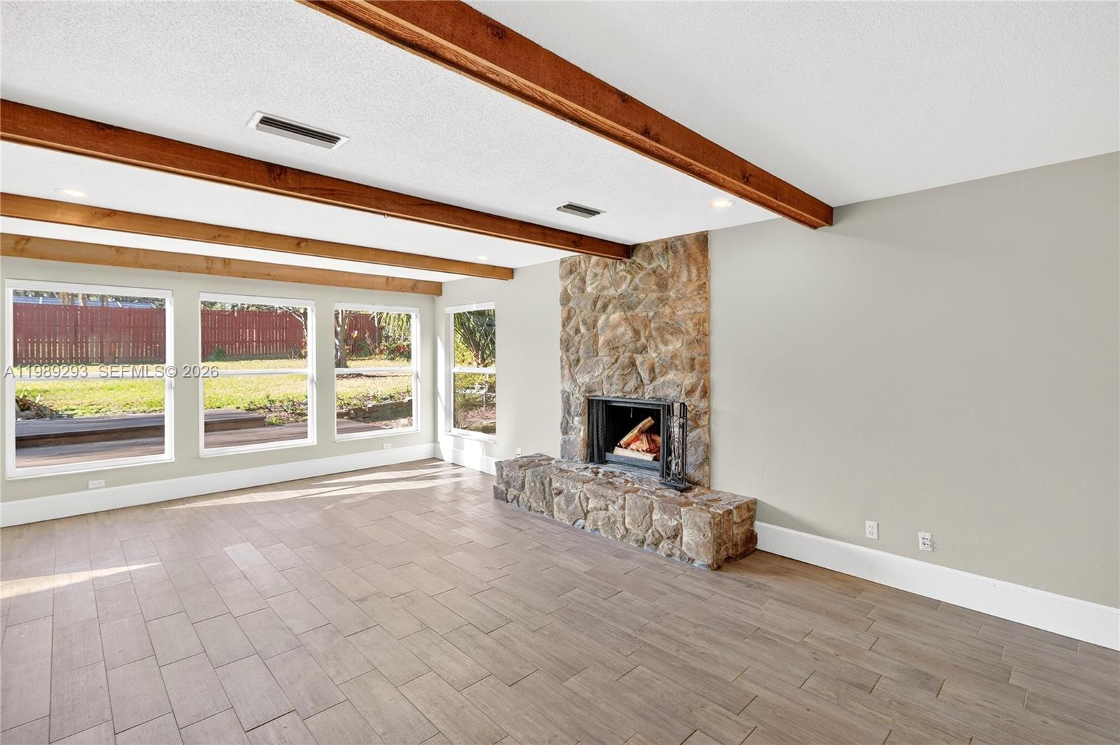 8435 Northwest 6 Avenue Gainesville, FL 32607 - Photo 25 of 52 Living Room with rock fireplace.