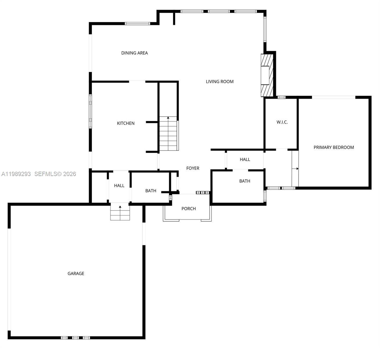 8435 Northwest 6 Avenue Gainesville, FL 32607 - Photo 50 of 52 First Floor layout.