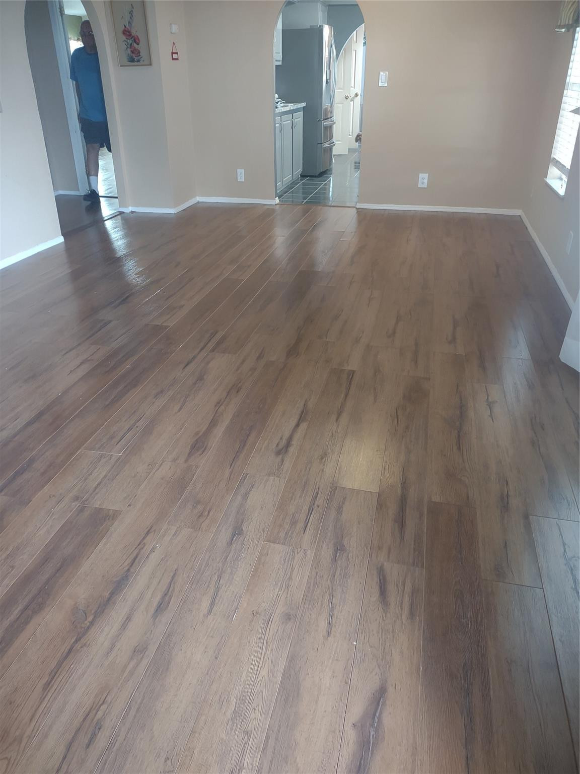 1576 Southwest 35th Circle Okeechobee, FL 34974 - Photo 15 of 42 a view of an empty room and wooden floor