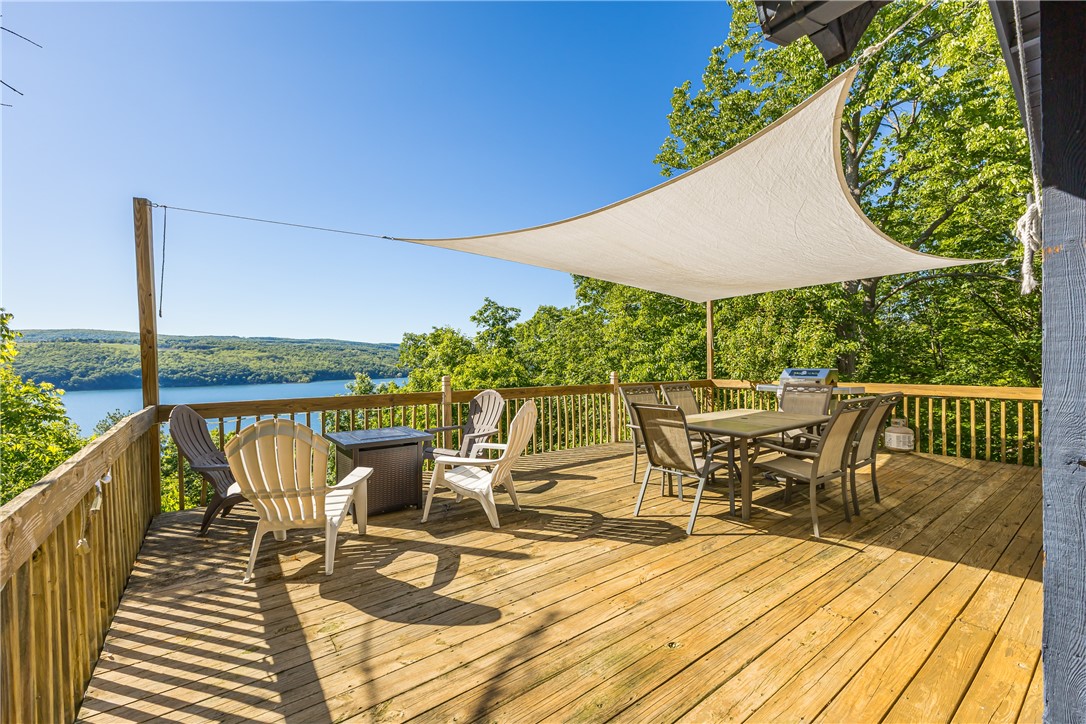 198 East Lake Road Middlesex, NY 14544 - Photo 7 of 50 BREATHTAKING LAKE VIEWS FROM DECK!