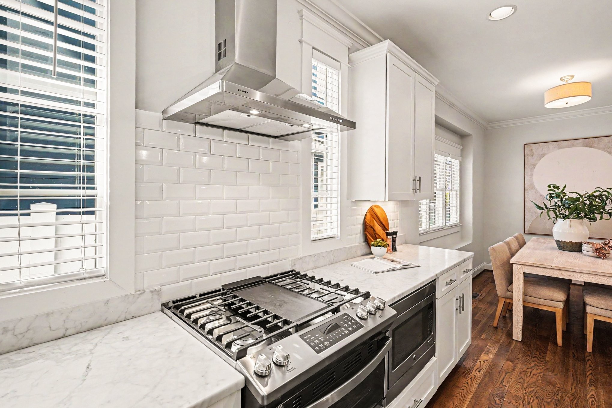1815 A Shackleford Road Nashville, TN 37215 - Photo 11 of 39 a kitchen with stainless steel appliances granite countertop a stove a sink and a refrigerator