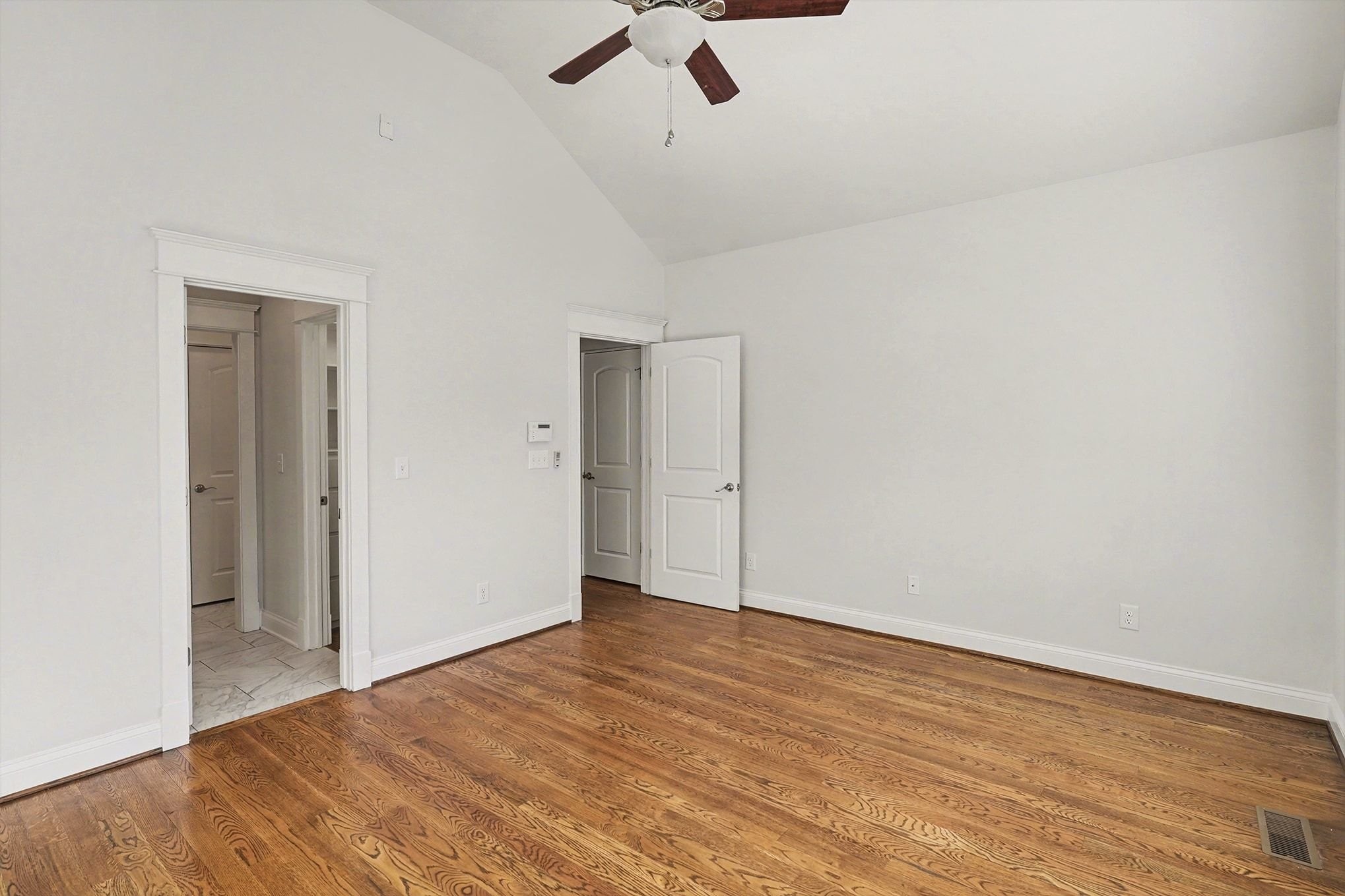 1815 A Shackleford Road Nashville, TN 37215 - Photo 24 of 39 wooden floor in an empty room