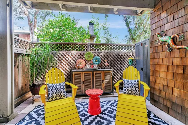 a view of outdoor space and yard