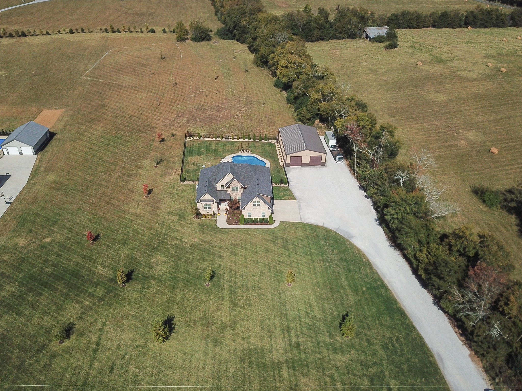 8478 Newtown Road Rockvale, TN 37153 - Photo 2 of 54 a view of swimming pool and mountain view