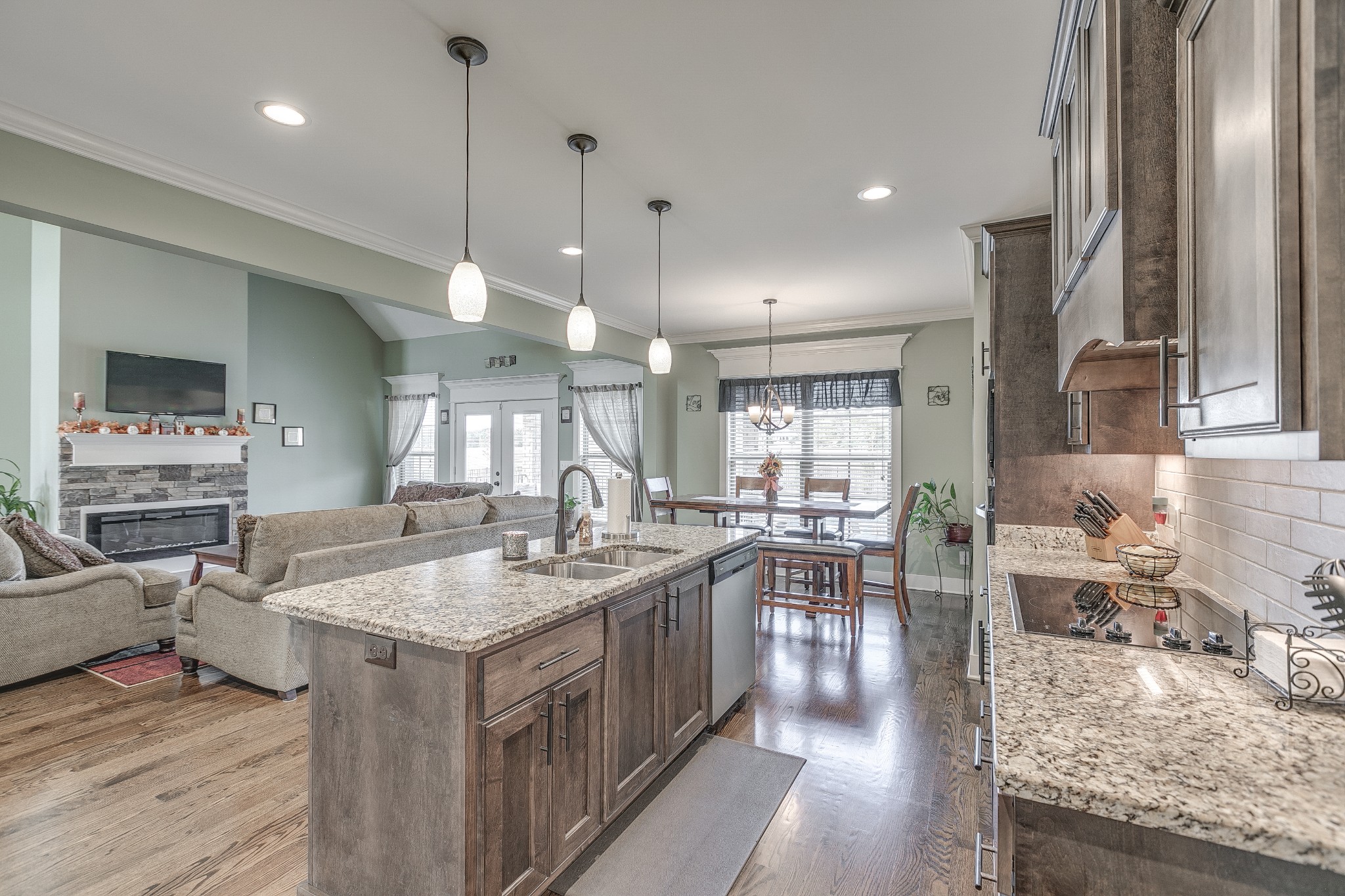 8478 Newtown Road Rockvale, TN 37153 - Photo 34 of 54 a kitchen with sink stove and cabinets