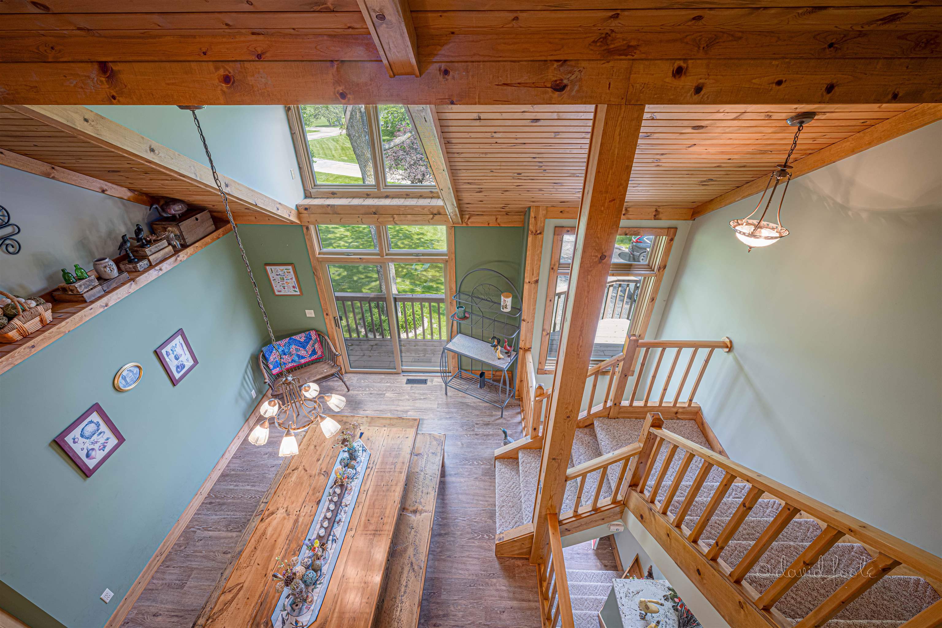 108 West Glen Hollow Road Galena, IL 61036 - Photo 25 of 51 a view of an entryway with wooden floor