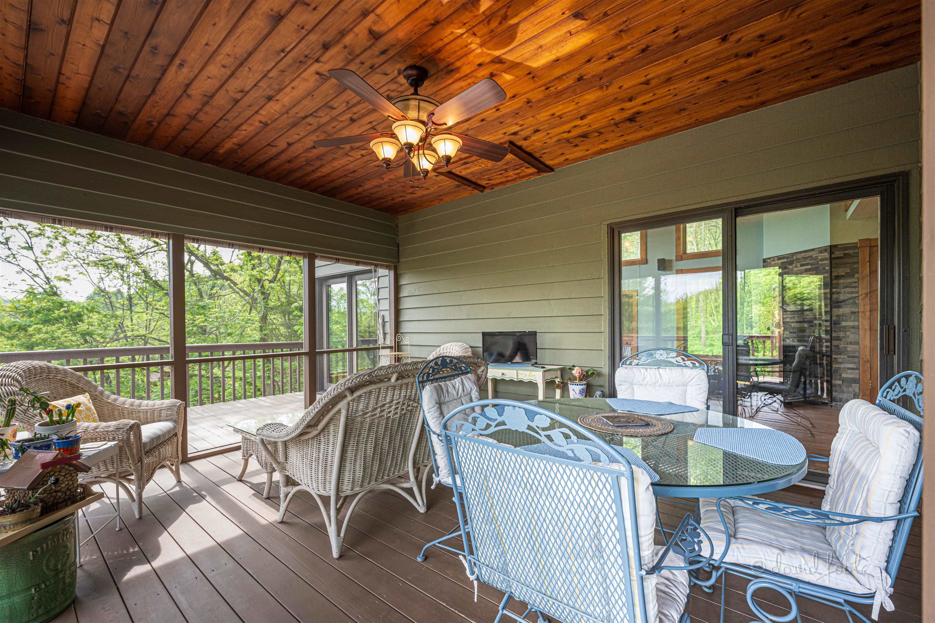 108 West Glen Hollow Road Galena, IL 61036 - Photo 41 of 51 a view of a dining room with furniture window and outside view