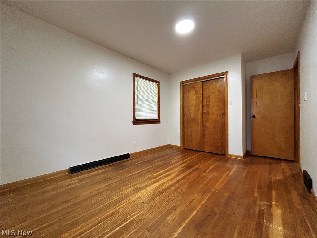 443 Lansing Road Akron, OH 44312 - Photo 17 of 29 Bedroom 1 with hardwood floors & closet