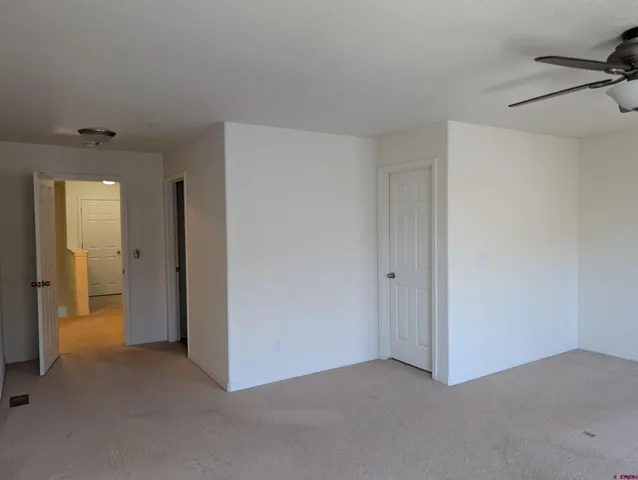 a view of empty room