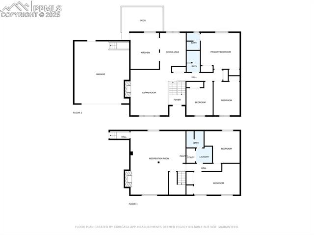 1921 Wooten Road Colorado Springs, CO 80915 - Photo 49 of 49 View of floor plan / room layout