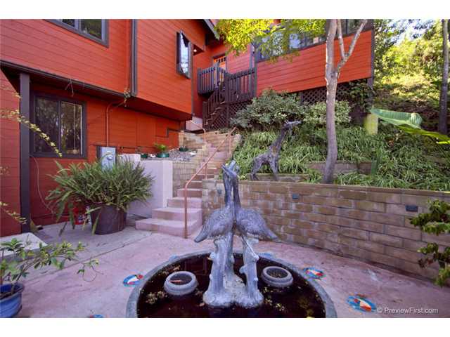 1247 Saxony Road Encinitas, CA 92024 - Photo 15 of 24 Patio and fountain off second floor