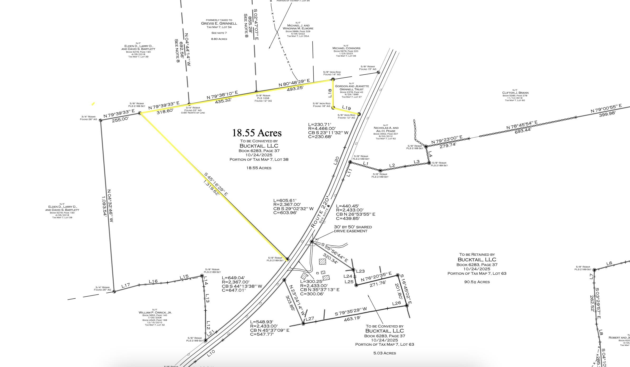 Lot B Waldoboro Road Washington, ME 04574 - Photo 18 of 18 Lot B Washington Survey