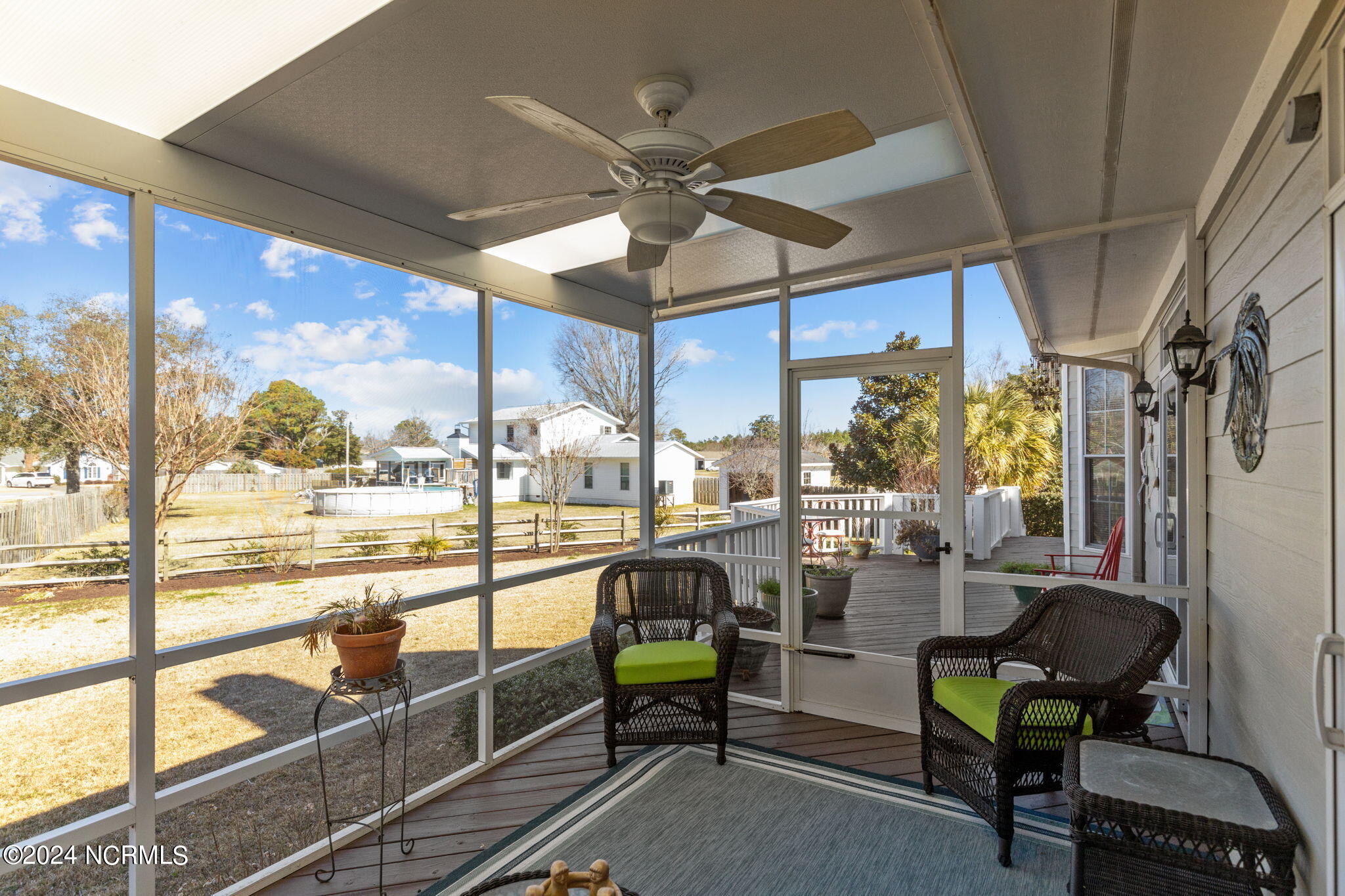 2201 North Road Morehead City, NC 28557 - Photo 5 of 63 Screened Porch off the master