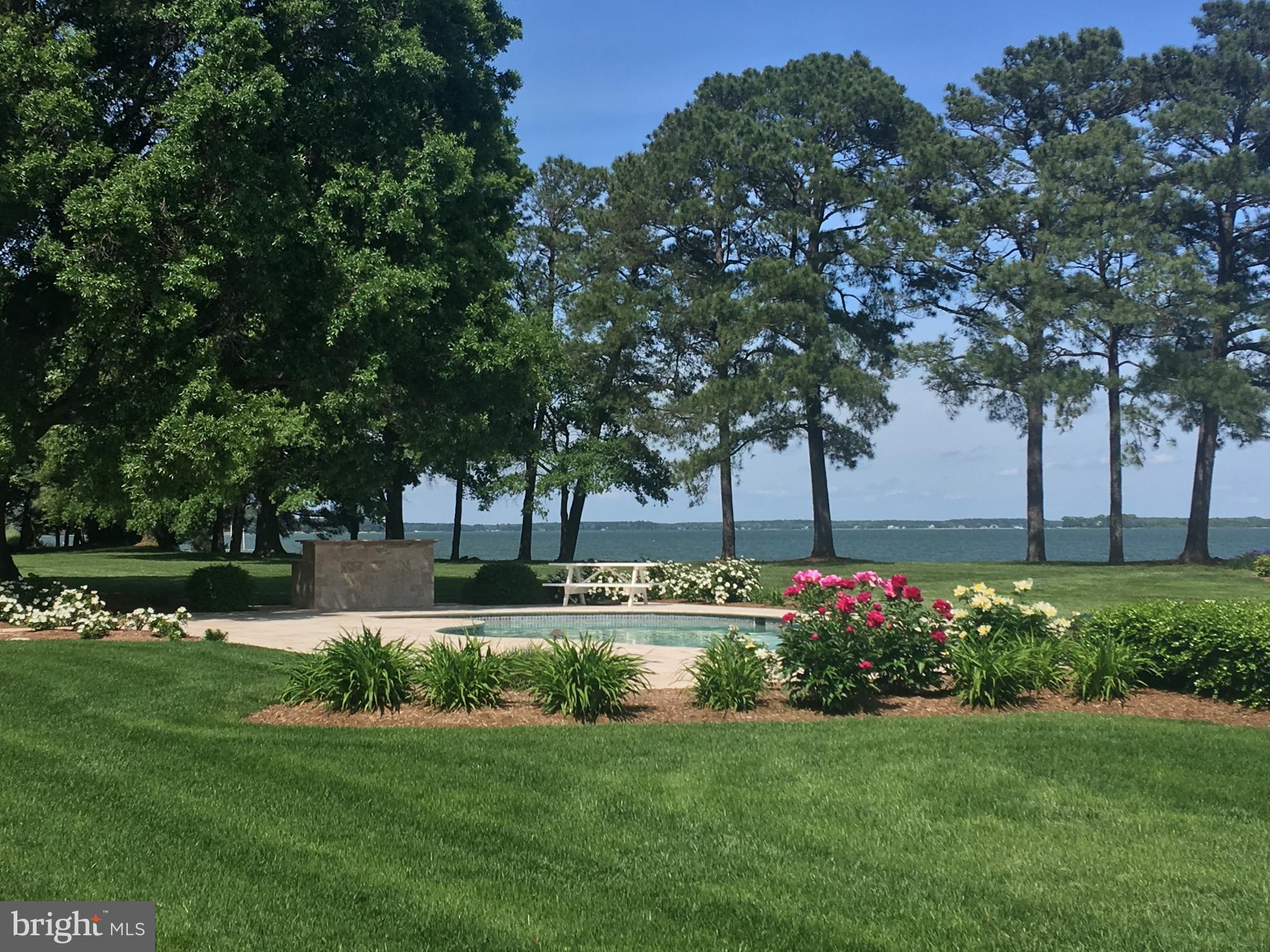 5911 Elston Shore Road Neavitt, MD 21652 - Photo 3 of 43 Views of the Broad River from Pool