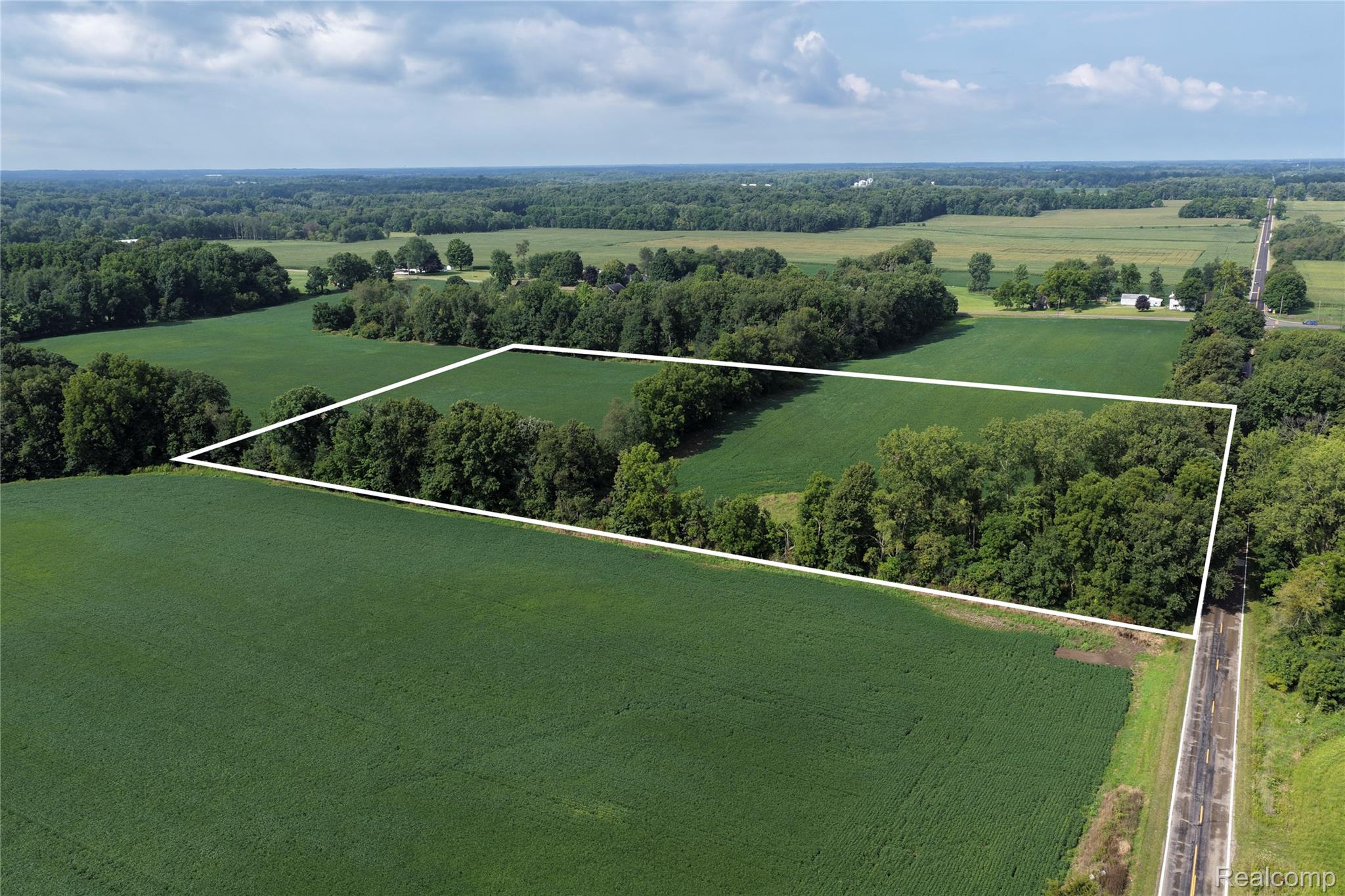 7500 Jonesville Road Allen, MI 49227 - Photo 1 of 12 AllenMI_35Acres_ParcelB_Outline_01.jpg