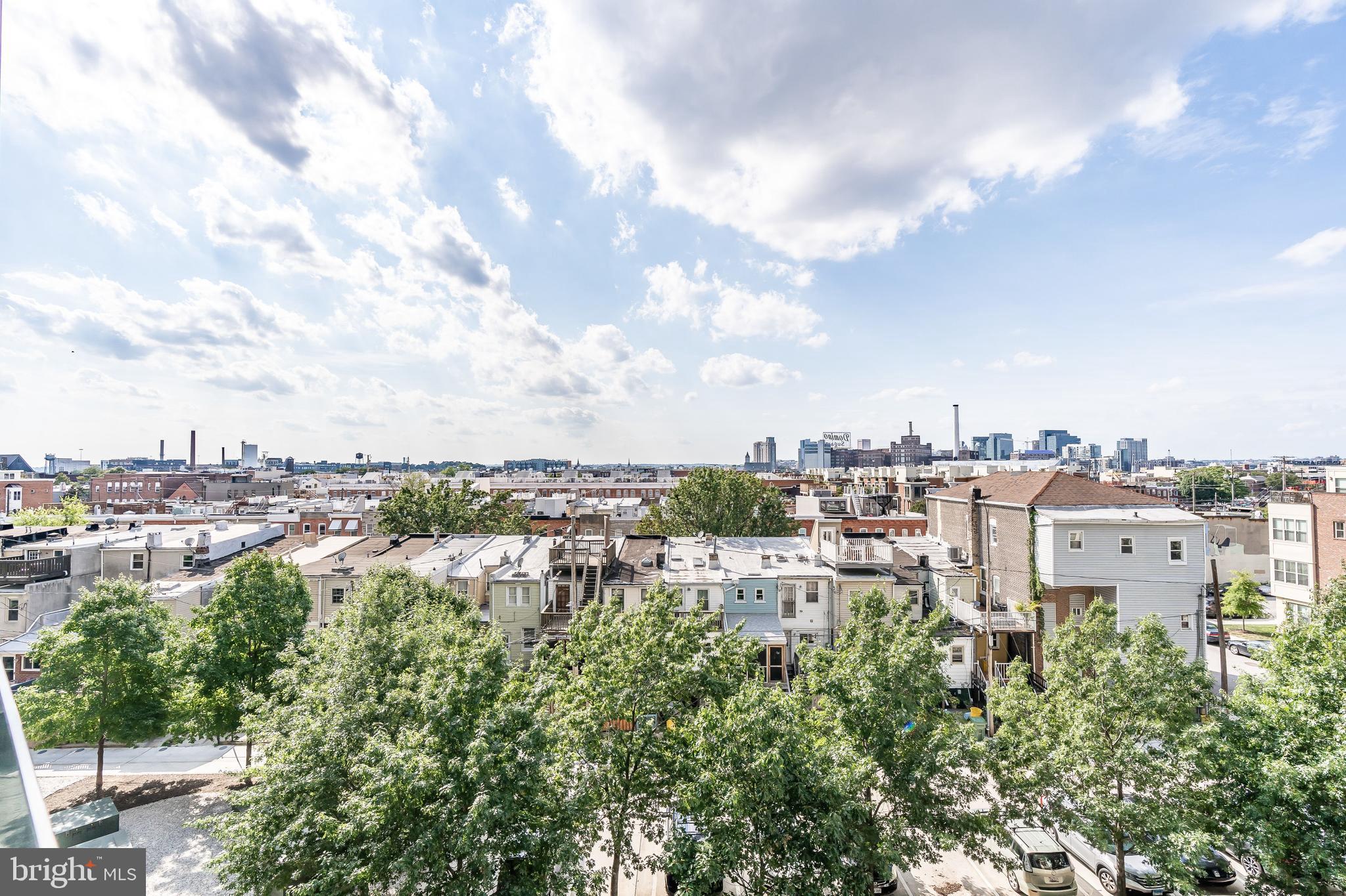 1200 Steuart Street, Unit 430 Baltimore, MD 21230 - Photo 7 of 53 Large balcony with ceiling fan & incredible views