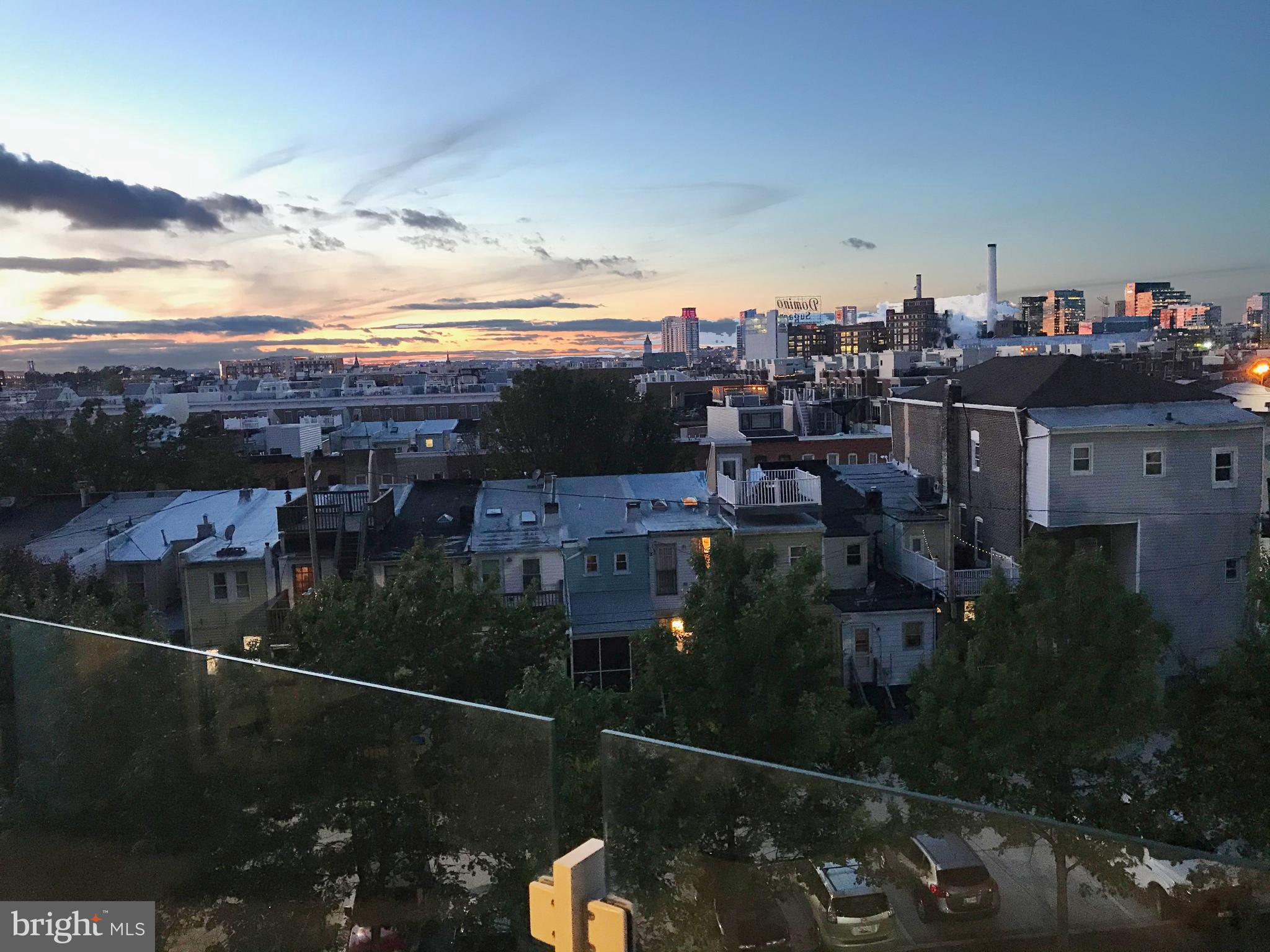 1200 Steuart Street, Unit 430 Baltimore, MD 21230 - Photo 9 of 53 Sunset & city views from your balcony