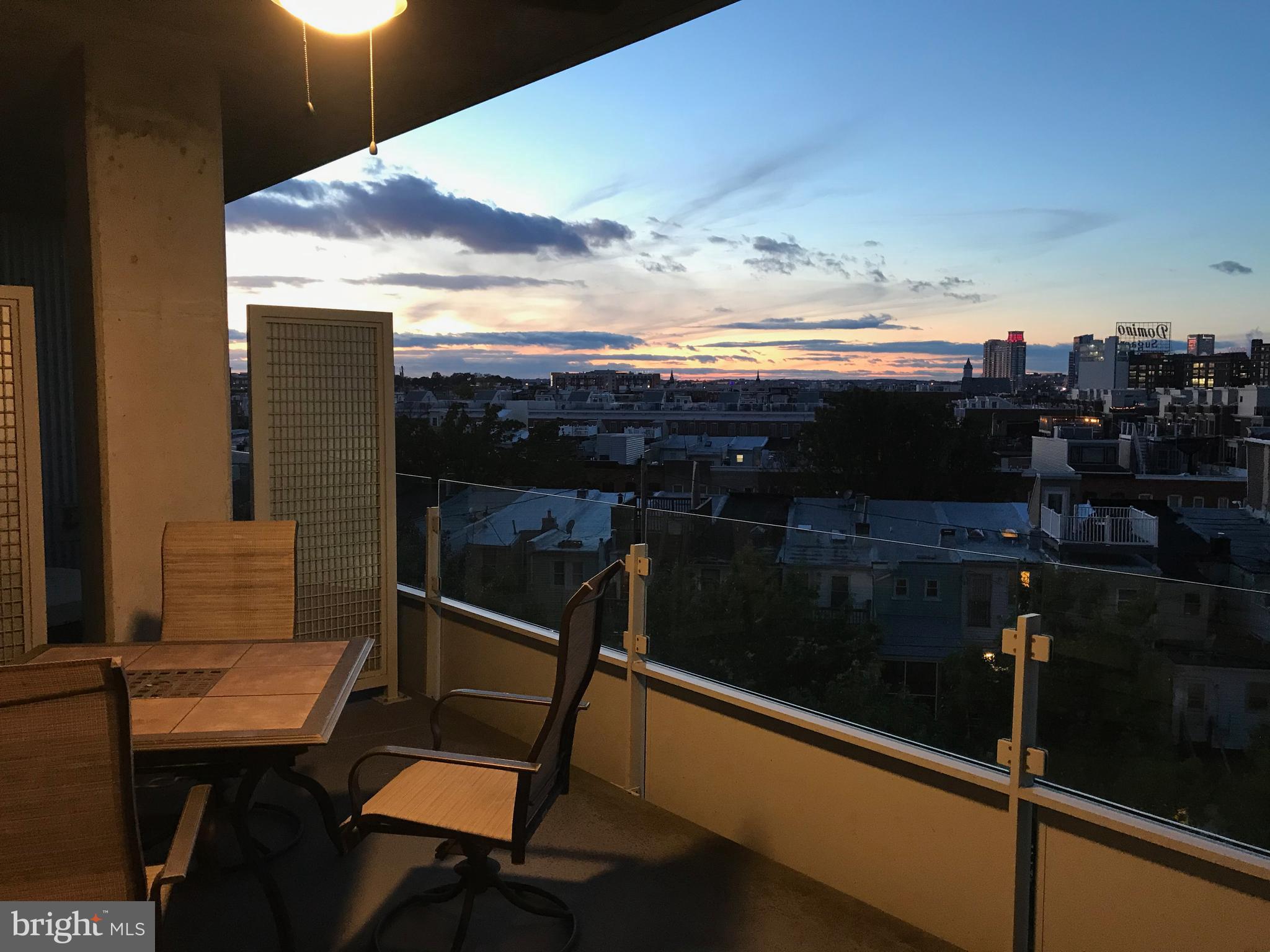 1200 Steuart Street, Unit 430 Baltimore, MD 21230 - Photo 11 of 53 Sunset & city views from your balcony