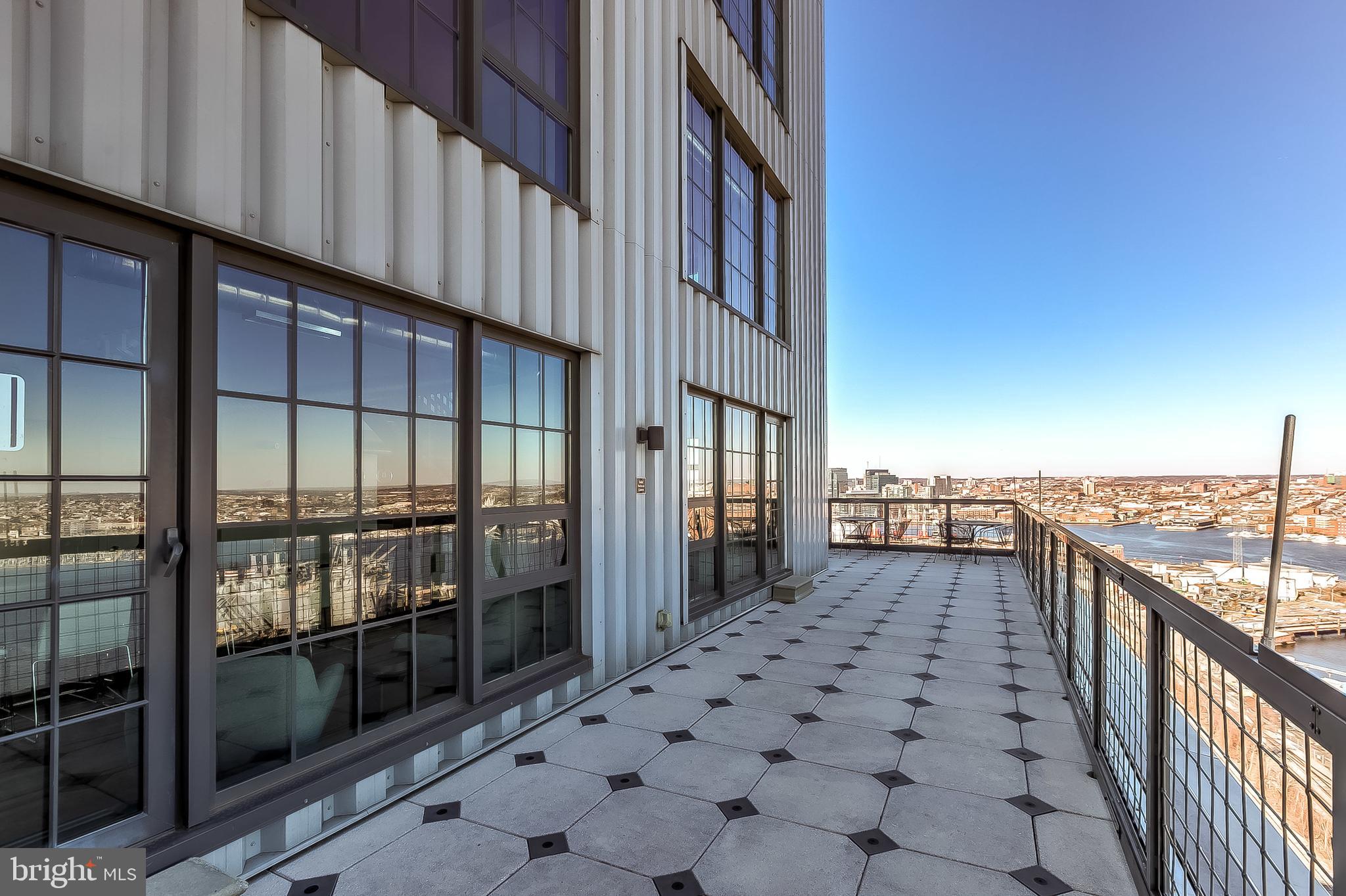 1200 Steuart Street, Unit 430 Baltimore, MD 21230 - Photo 41 of 53 Newly Renovated 19th Floor Resident Sky Lounge
