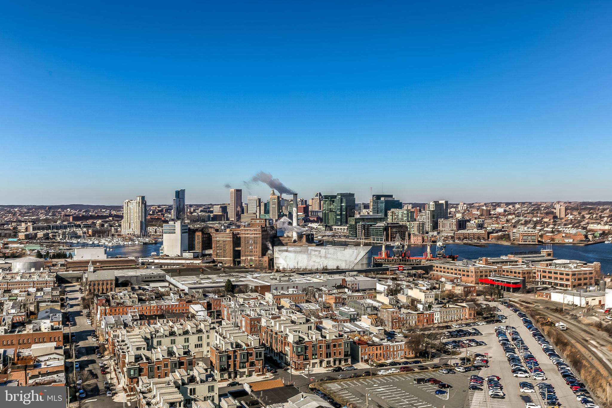 1200 Steuart Street, Unit 430 Baltimore, MD 21230 - Photo 44 of 53 Views from the 19th Floor Resident Sky Lounge