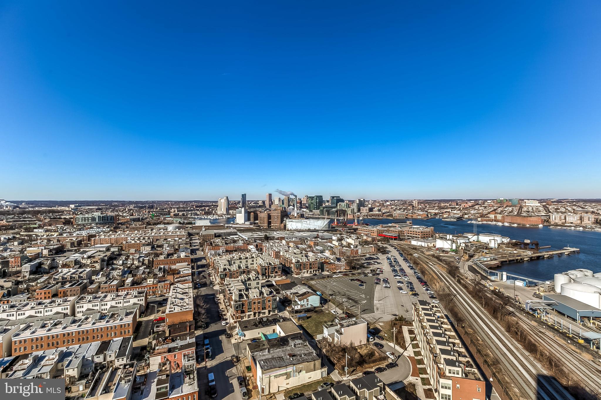1200 Steuart Street, Unit 430 Baltimore, MD 21230 - Photo 46 of 53 Views from the 19th Floor Resident Sky Lounge