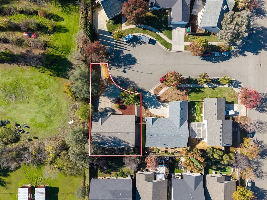 3 Cardiff Court Chico, CA 95973 - Photo 2 of 25 an aerial view of houses with outdoor space