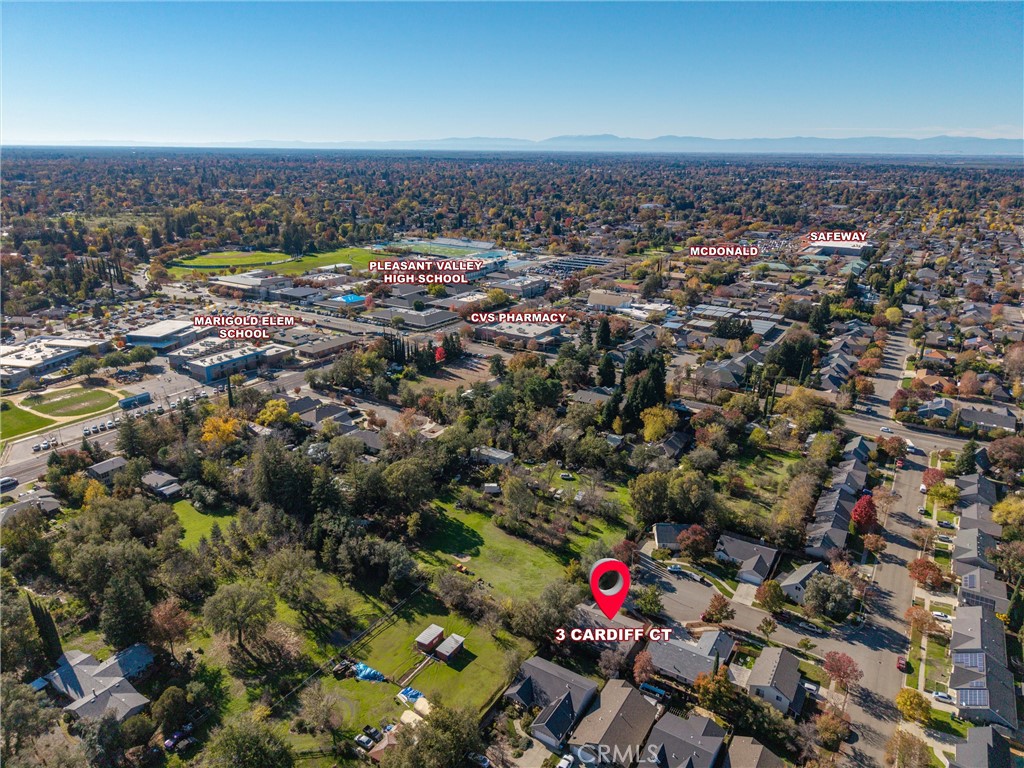 3 Cardiff Court Chico, CA 95973 - Photo 4 of 25 an aerial view of a city