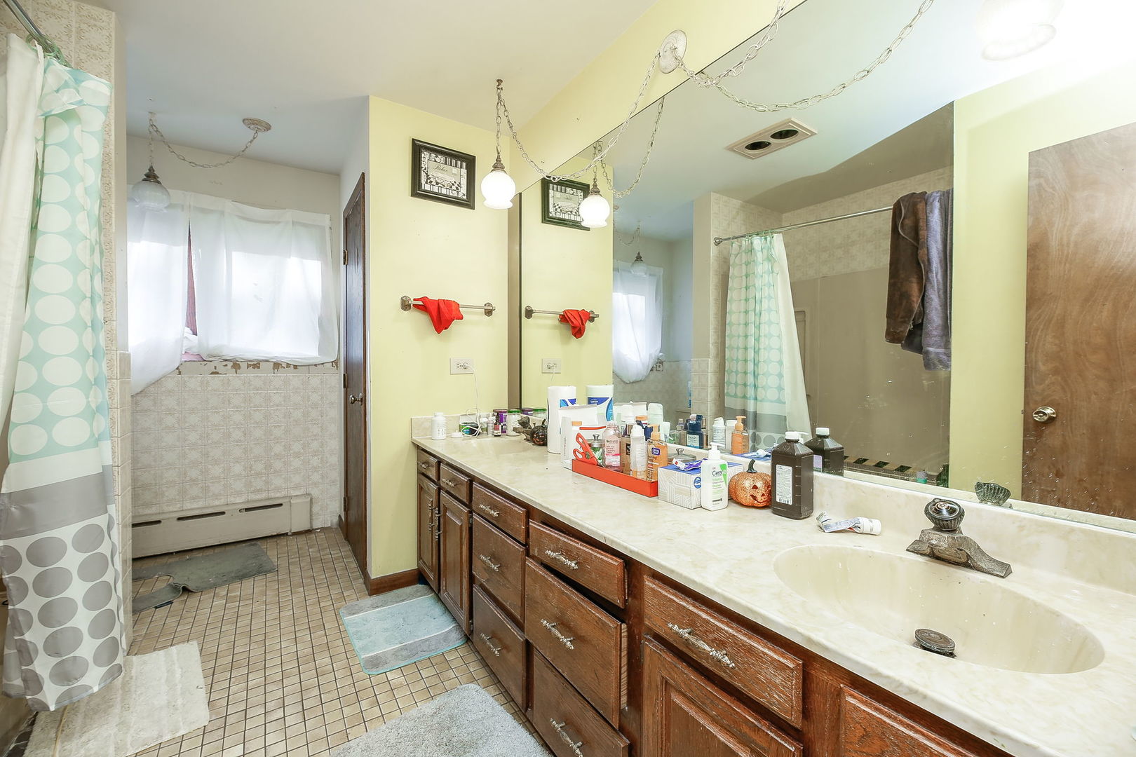 2011 Wagner Road Batavia, IL 60510 - Photo 11 of 29 a bathroom with a sink mirror and a shower