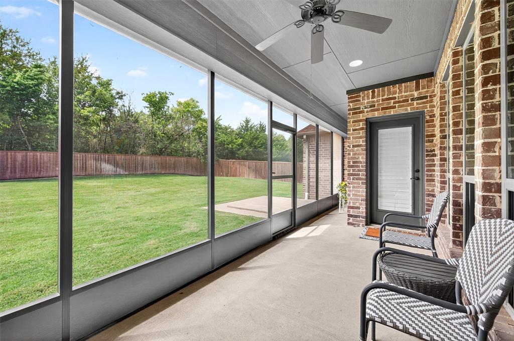 2420 Remuda Drive Sherman, TX 75092 - Photo 34 of 40 a living room with hardwood floor and ceiling fan