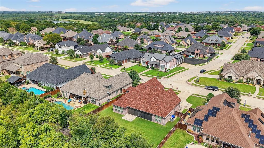2420 Remuda Drive Sherman, TX 75092 - Photo 39 of 40 an aerial view of a house with a garden
