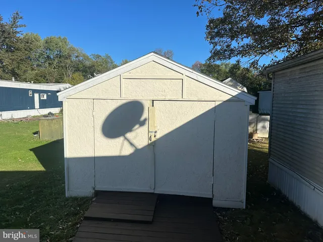 a backyard of a house