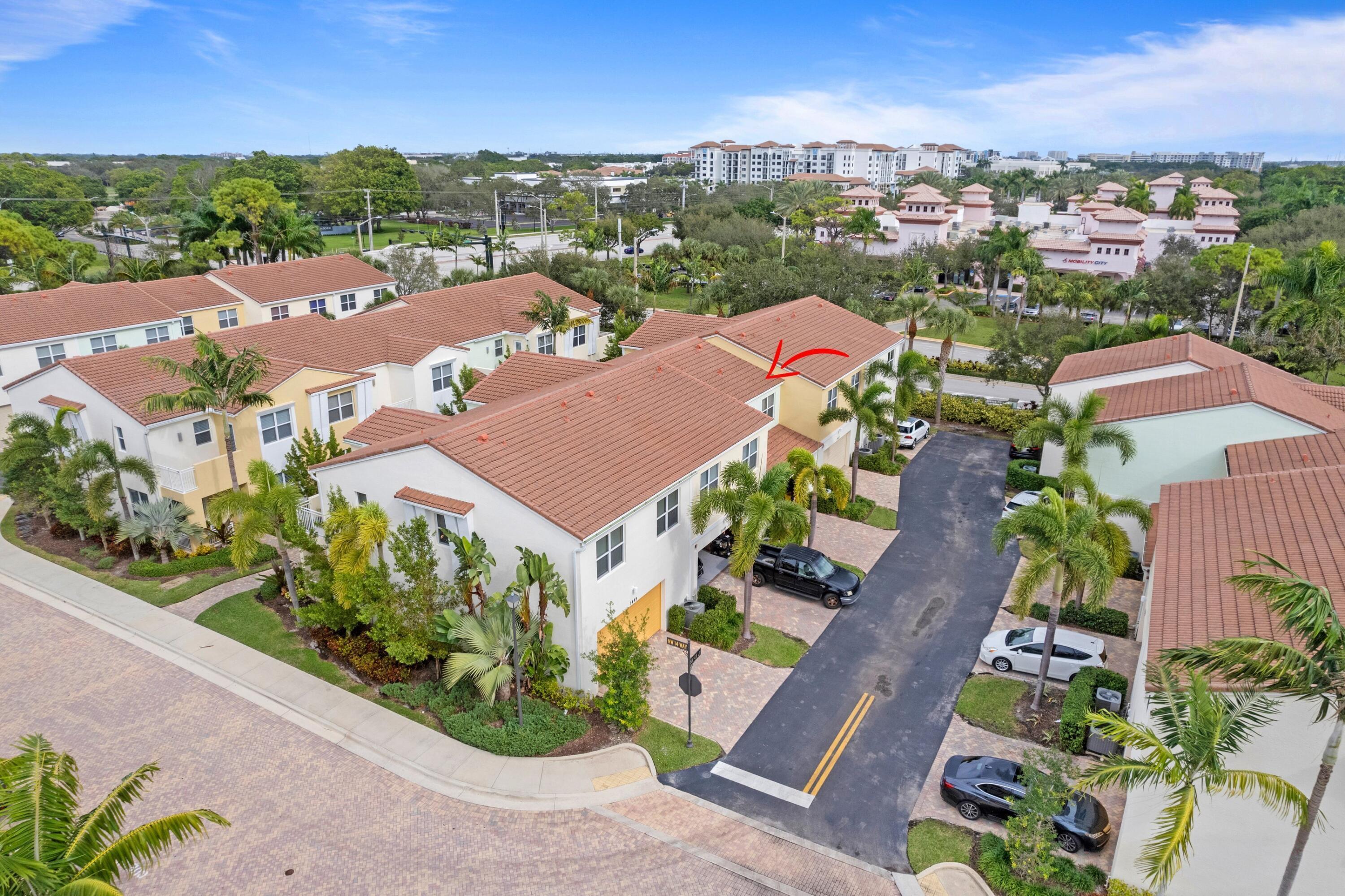 1439 Northwest 49th Lane Boca Raton, FL 33431 - Photo 27 of 41 Aerial Neighborhood View