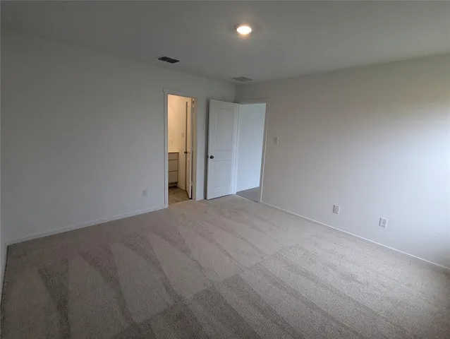 a view of empty room