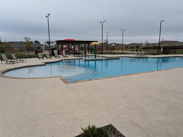 a view of a swimming pool