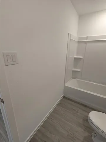 a view of bathroom with toilet