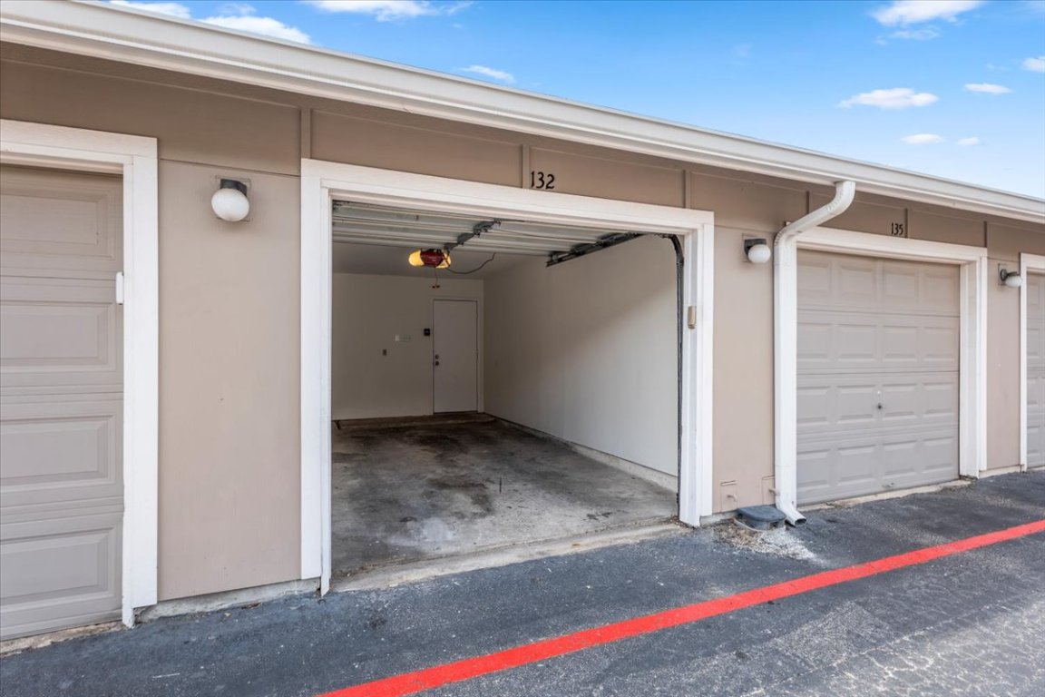 1740 Timber Ridge Road, Unit 132 Austin, TX 78741 - Photo 22 of 29 a view of a garage